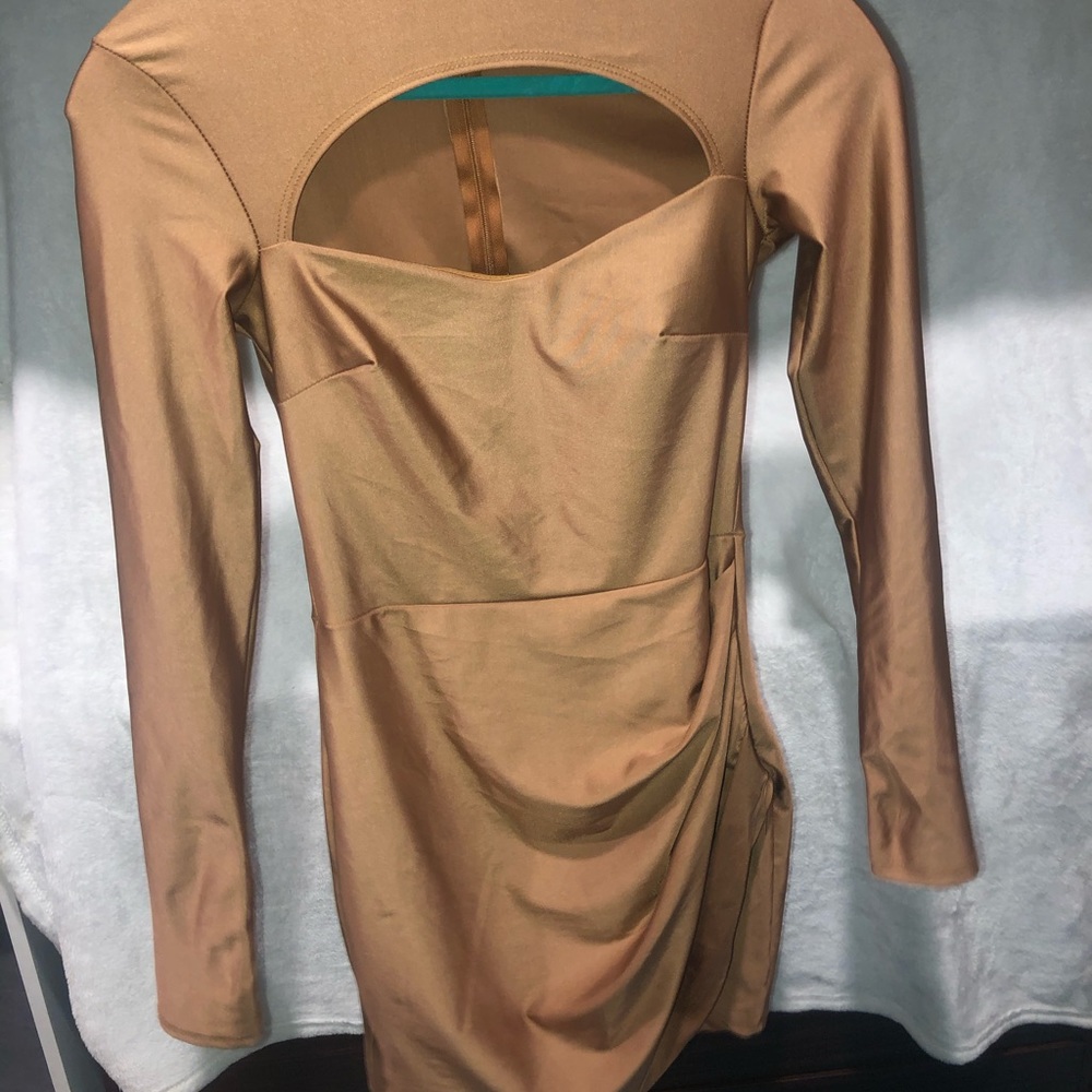 Fashion nova body con long sleeve dress